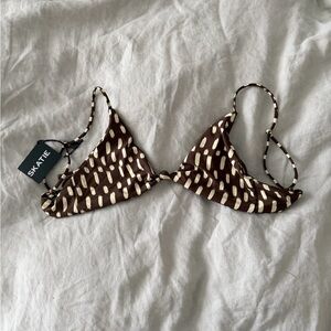 Skatie Sarah top in Waikoko print